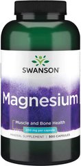 Магній Swanson Magnesium 200 mg 500 капсул