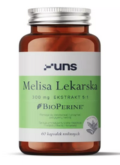 Мелисса лекарственная UNS Melisa Lekarska 300mg 60 капсул