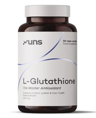 Глютамин UNS L-Glutathione 90 вег. капсул