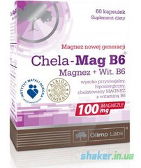 Магній Б6 Olimp Chela-Mag B6 60 капс