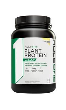 Рослинний протеїн R1 (Rule One) Plant Protein 580 г frozen banana