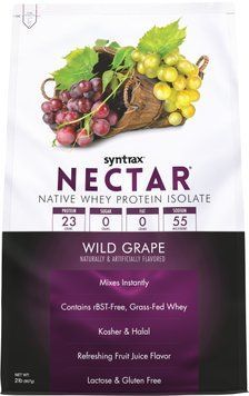 Сывороточный протеин изолят Syntrax Nectar (907 г) Wild Grape