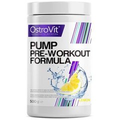 Предтренировочный комплекс OstroVit PUMP Pre-Workout Formula (500 г) lemon
