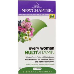Щоденні Мультівітаміни для Жінок, Every Woman`s, New Chapter, 72 таблетки