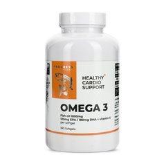 Омега 3 Progress Nutrition Omega 3 + Vitamin E 180 м'як. капсул