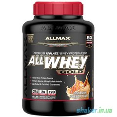 Сироватковий протеїн ізолят AllMax Nutrition AllWhey Gold (2,27 кг) chocolate