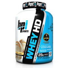 Сироватковий протеїн концентрат BPI sports Whey HD 2040 г vanilla caramel