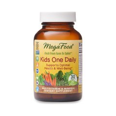 Детские ежедневные витамины Kids One Daily, MegaFood, 30 таблеток