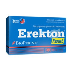 Витамины для мужчин Olimp Erekton Fast 8 таблеток