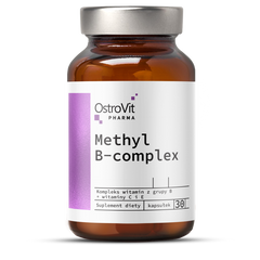 Комплекс витаминов группы Б OstroVit Methyl B-complex 30 капсул
