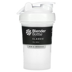 Шейкер спортивний Blender Bottle Classic Loop Pro 590 мл Білий