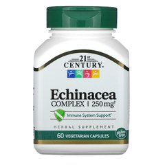 Ехінацея комплекс 21st Century Echinacea Complex 250 mg 60 капсул