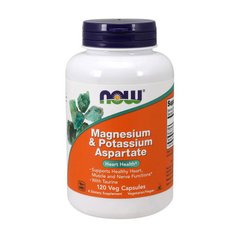Магний калий Now Foods Magnesium & Potassium Aspartate (120 капс)