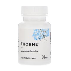 Селен, селенометіонін , Thorne Research, Selenomethionine, 60 капсул