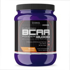 БЦАО Ultimate Nutrition BCAA Powder 12000 7,6 г Orange Sample