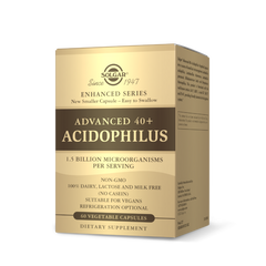 Пробіотики Solgar Advanced 40+ Acidophilus 60 капс
