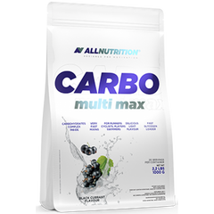 Енергетик карбо вуглеводи All Nutrition Carbo Multi max (1 кг) Blackcurant