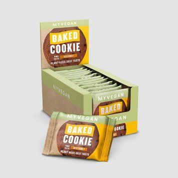 Веганское печенье Myprotein Myvegan Baked Cookie 12x75 г Salted Caramel