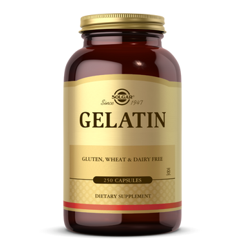 Желатин в капсулах Solgar Gelatin 250 капсул