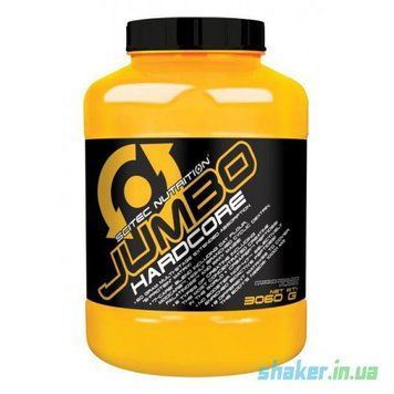 Гейнер для набора массы Scitec Nutrition Jumbo Hardcore 3060 г brownie praline