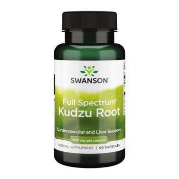 Корінь кудзу Swanson Full Spectrum Kudzu Root 500mg 60 капсул