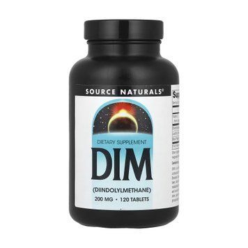 Дііндолілметан Source Naturals DIM 200 mg 120 Таблеток