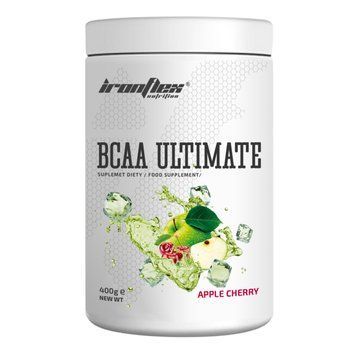 БЦАА IronFlex BCAA Ultimate 400 грам Яблуко-вишня