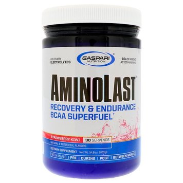 Комплекс аминокислот Gaspari Nutrition Aminolast 420 грамм Клубника киви