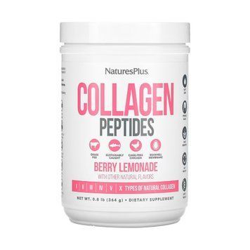 Коллаген Пептиды Nature's Plus Collagen Peptides 364 г Berry Lemonade