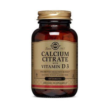 Кальций цитрат Solgar Calcium Citrate with vit D3 60 таб