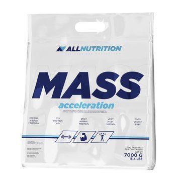 Гейнер для набору маси AllNutrition Mass Acceleration 7000 грам Шоколад