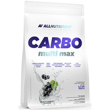 Енергетик карбо вуглеводи All Nutrition Carbo Multi max (1 кг) Blackcurant