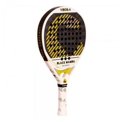 Ракетка для паделу VIBOR-A BLACK MAMBA EVO PRO WHITE