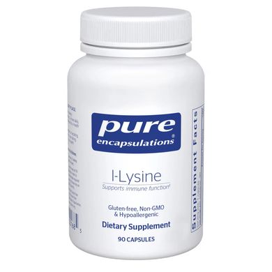 Лизин Pure Encapsulations L-Lysine 90 капсул
