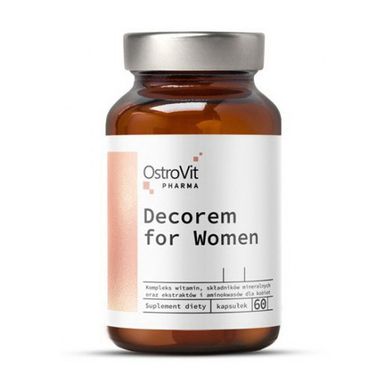 Витамины для женщин OstroVit Decorem for Women 60 капсул