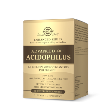 Пробиотики Solgar Advanced 40+ Acidophilus 60 капс