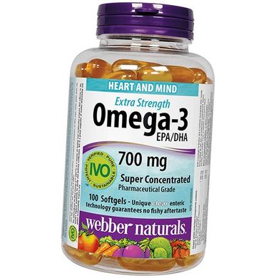 Омега 3 Webber Naturals Omega-3 700 mg 100 капсул