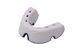 Капа OPRO Junior Silver White/Black (art.002190006)