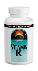 Вітамін До 500мкг, Source Naturals, 200 таблеток