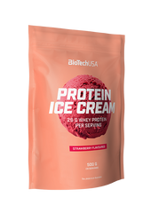 Протеиновое мороженое BioTech Protein Ice Cream (500 г) биотеч strawberry