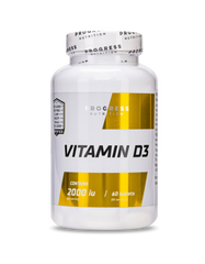 Вітамін Д3 Progress Nutrition Vitamin D-3 2000 IU 60 таблеток