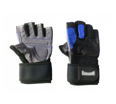 Рукавички для фітнесу Gladiator Man Gloves (GLM-104C) (размер S) гладиатор Blue