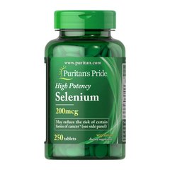 Селен Puritan's Pride Selenium (250 таб) пуританс прайд селениум