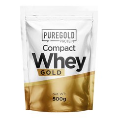 Сироватковий протеїн концентрат Pure Gold Compact Whey Gold 500 г Salted Caramel