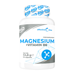 Магний Б6 6Pak Magnesium + B6 90 капсул