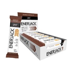 Протеїнові батончики QNT Enerjack bar 75 г double chocolate