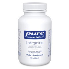 Аргінін Pure Encapsulations L-Arginine 90 капсул