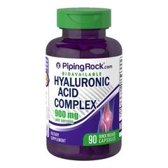 Гиалуроновая кислота Piping Rock Hyaluronic Acid Complex 900 mg 90 капсул