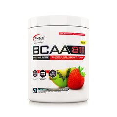 БЦАА Genius Nutrition BCAA 8: 1: 1 400 грам Ківі-Полуниця