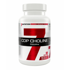 CDP холин (цитиколин) 7Nutrition CDP Choline Citiocoline 60 вег. капсул